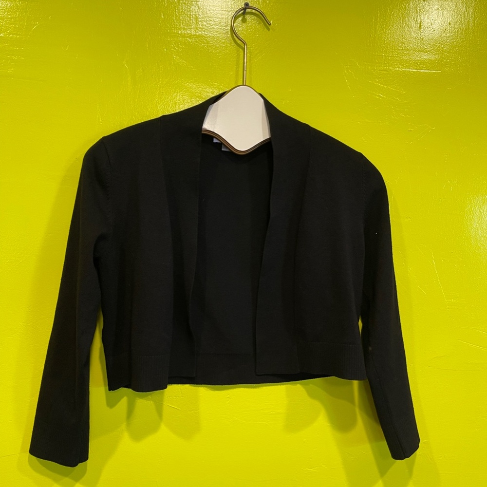 Calvin Klein Black Shrug Size M